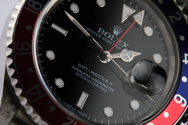 Rolex GMT-Master II 16710 ‘Stick Dial’ with Caliber 3186 – The Ultimate Collector’s Set