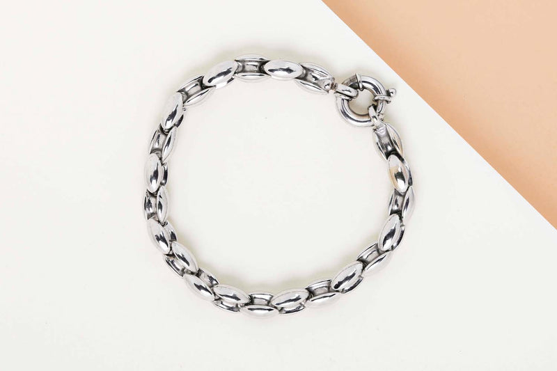 18 ct. White Gold Fox Tail Bracelet