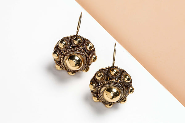 14 ct. Gold Earrings ‘antique’