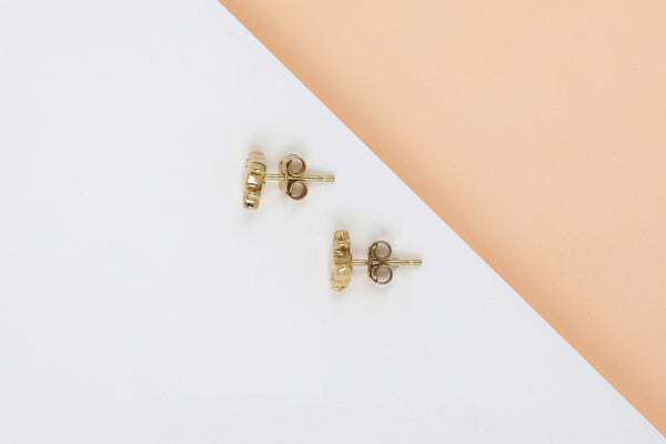 18 ct. Yellow Gold Ear Studs