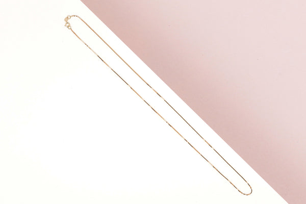 18ct. Yellow Gold Necklace - 45 CM