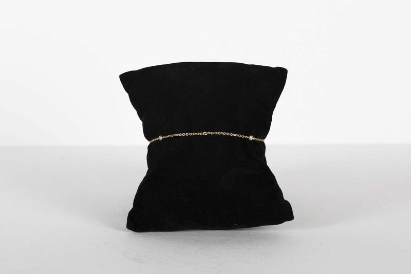 Bracelet  - 18ct. Yellow Gold - 0,15 CRT. - 17CM