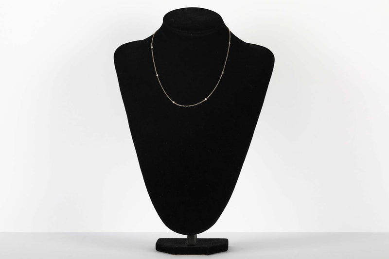 Necklace  - 18ct. Yellow Gold - 0,28 CRT. - 46CM