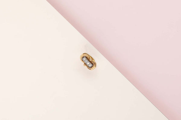 18 ct. Rose Gold Ring - Diamond