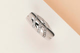 18 ct. White Gold Ring - Diamonds