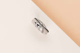 18 ct. White Gold Ring - Diamonds