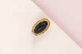 18 ct. Yellow Gold Ring - Malachite