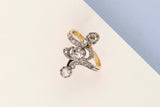 18 ct. Yellow Gold Ring - Diamonds