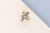 18 ct. Yellow Gold Ring - Diamonds