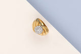 18 ct. Yellow Gold Ring - Diamonds