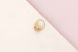 18 ct. Yellow Gold Ring - Diamonds