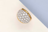 18 ct. Yellow Gold Ring - Diamonds