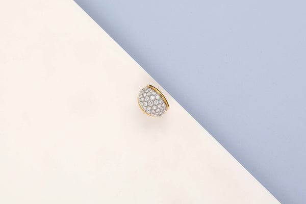 18 ct. Yellow Gold Ring - Diamonds