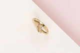 14 ct. Yellow Gold Ring - Size 57