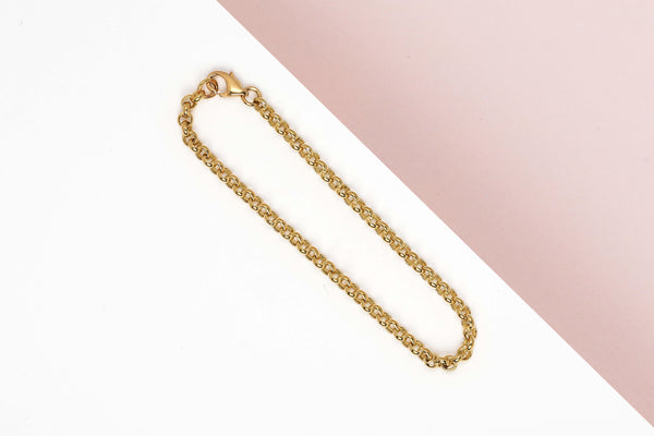 18ct. Yellow Gold Bracelet - 20.5 cm