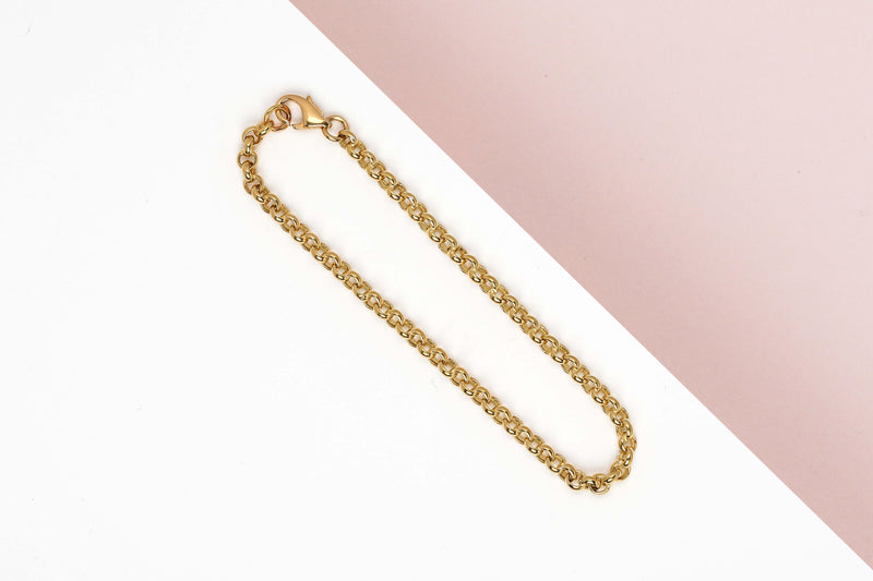 18ct. Yellow Gold Bracelet - 20.5 cm