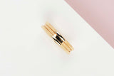 B.Zero 1 One Band Ring - Yellow Gold - 52