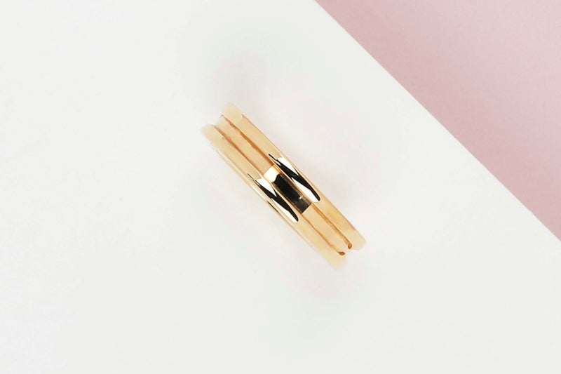 B.Zero 1 One Band Ring - Yellow Gold - 52