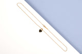Return To Tiffany Heart Lock Necklace - Yellow Gold - B