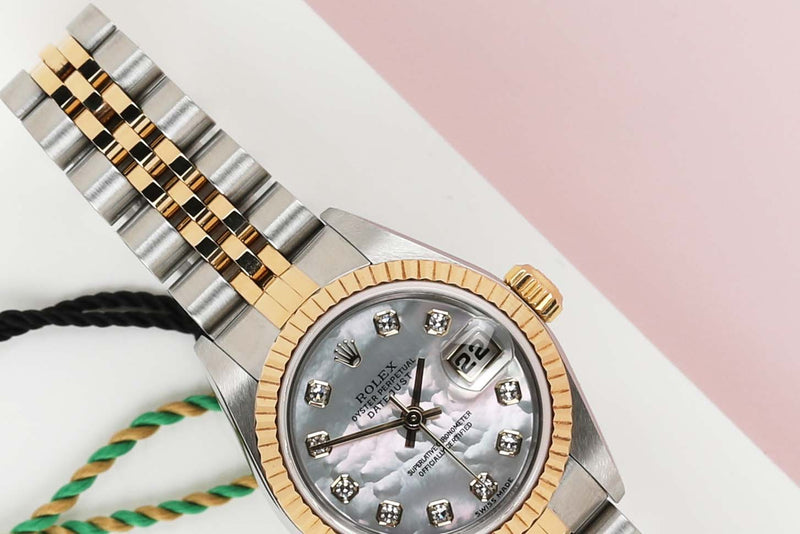 Datejust 26 'Mother Of Pearl Diamond Dial - Jubilee'