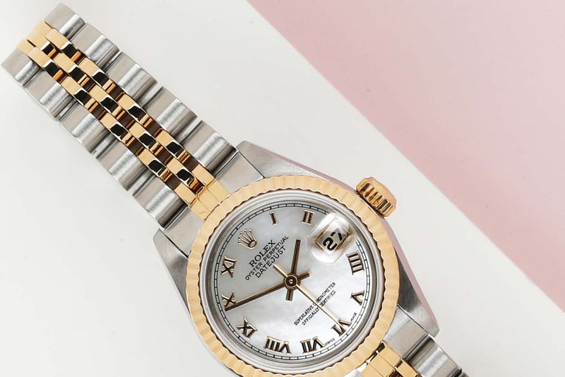 Datejust 26 'Mother Of Pearl Roman Dial - Jubilee'