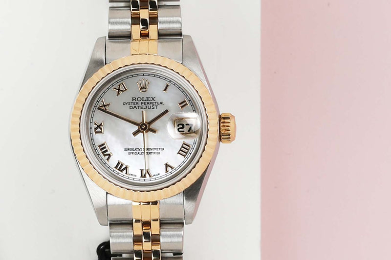 Datejust 26 'Mother Of Pearl Roman Dial - Jubilee'