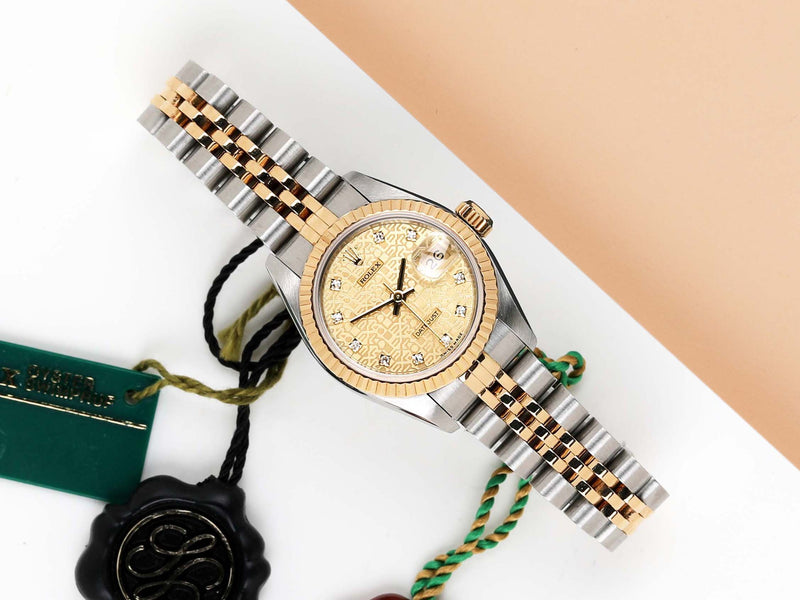 Datejust 26 'Champagne Jubilee Diamond Dial'