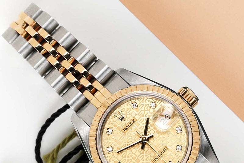 Datejust 26 'Champagne Jubilee Diamond Dial'