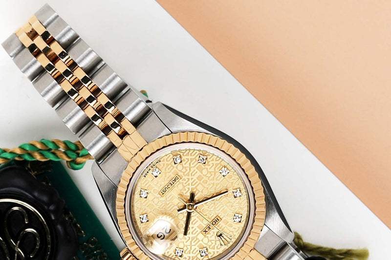 Datejust 26 'Champagne Jubilee Diamond Dial'