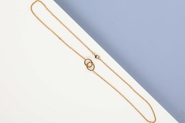 Love Necklace - Yellow Gold - 44CM - B&P