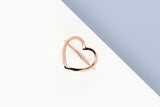 Rose Gold Ring - Size 54