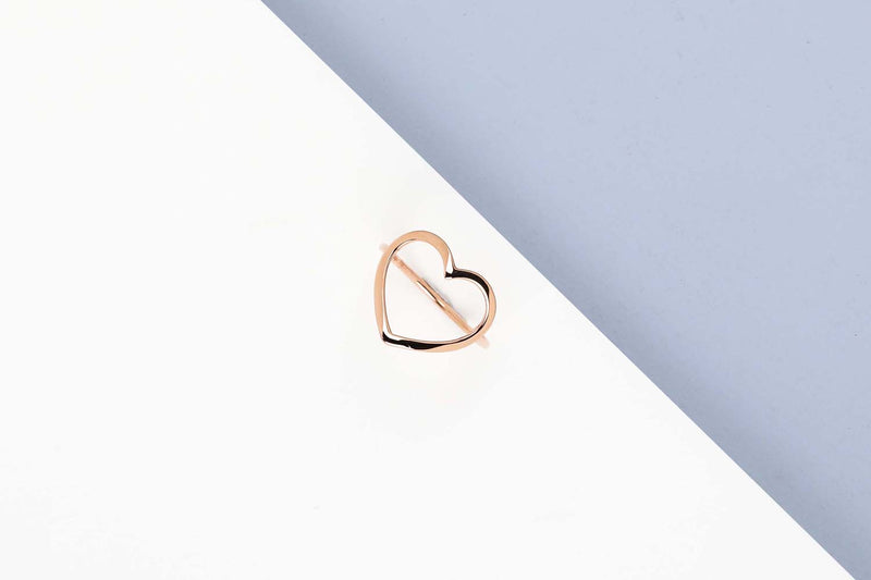 Rose Gold Ring - Size 54