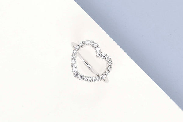 White Gold Ring - Diamonds