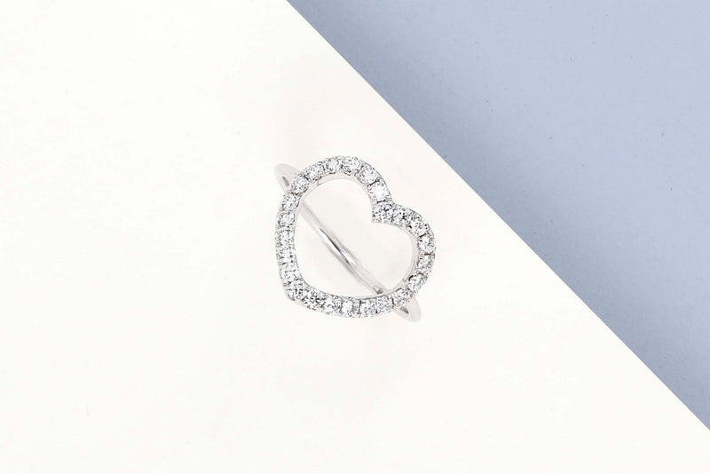 White Gold Ring - Diamonds