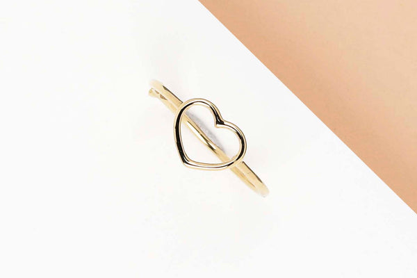 Yellow Gold Ring - Size 53