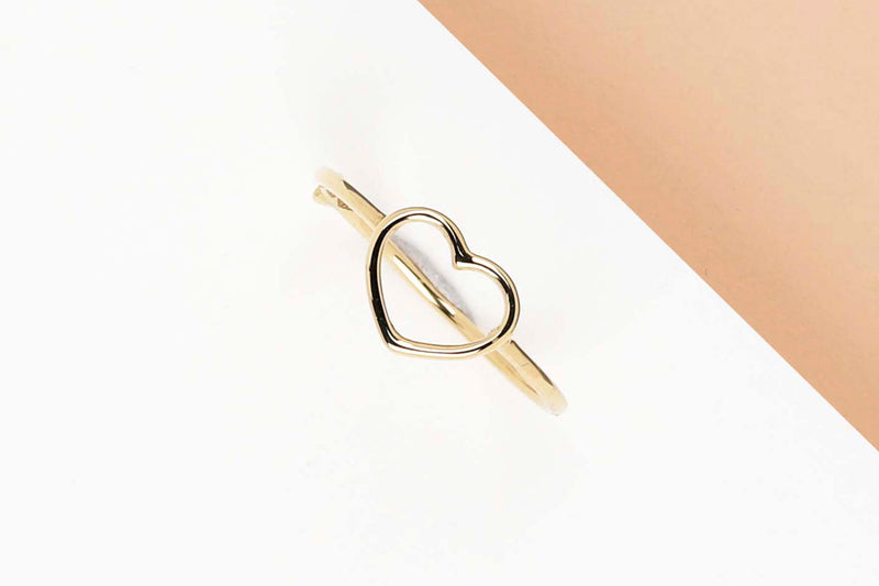 Yellow Gold Ring - Size 53