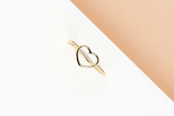 Yellow Gold Ring - Size 53