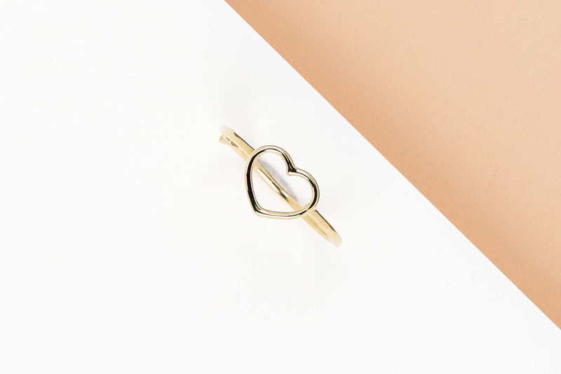 Yellow Gold Ring - Size 53