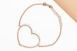 Rose Gold Bracelet - Diamonds
