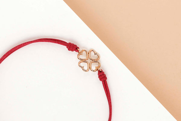 Cord Bracelet Rose Gold