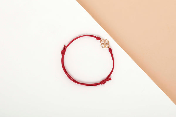 Cord Bracelet Rose Gold