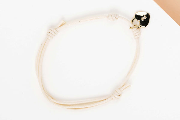 Cord Bracelet Yellow Gold