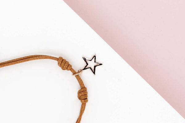 Cord Bracelet Rose Gold