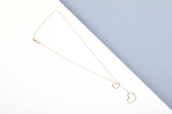 Yellow Gold Necklace - 32 CM