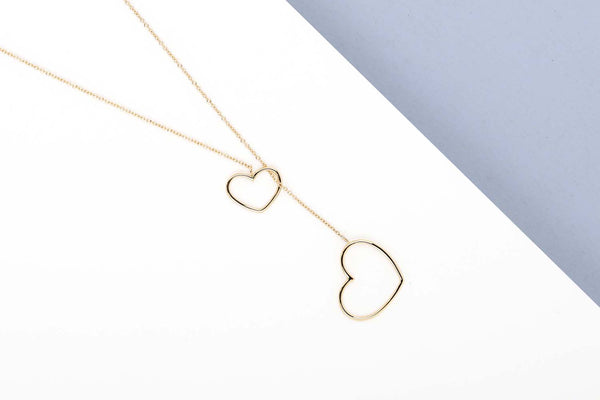 Yellow Gold Necklace - 32 CM