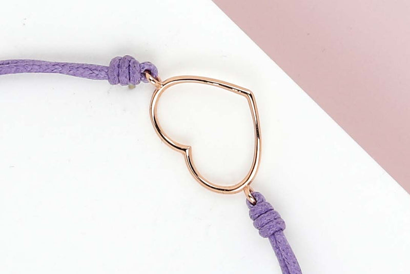 Cord Bracelet Rose Gold