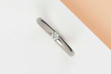 .950 Platina Ring - Diamond - Size 54