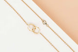 Love Necklace - Yellow Gold - 42CM - B&P