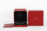Ecrou De Cartier Bracelet - White Gold - Size 18 - B&P