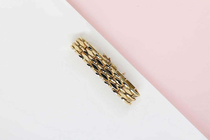 14 ct. Yellow Gold Bracelet - 19 cm - 'Dutch Design'